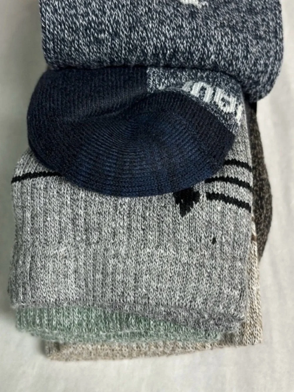 New Eddie Bauer Socks Men’s 4 Pair Multicolor Eco Cotton Crew Outdoors Casual